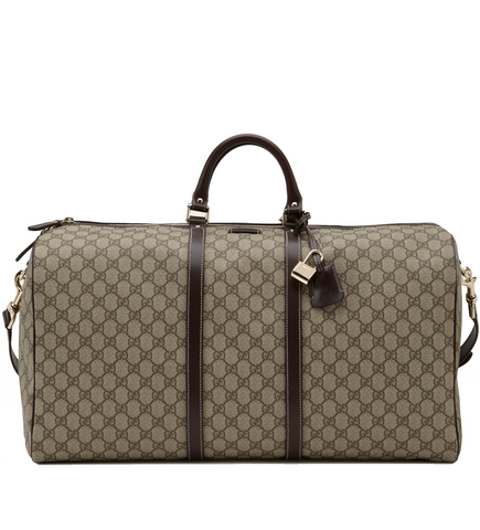 Gucci Duffle Bag With Tonal Double G - Kaialux
