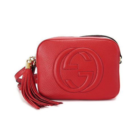 Gucci Leather Disco Bag