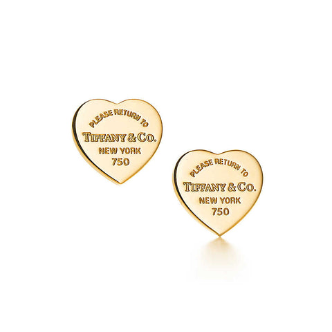 Tiffany "RETURN TO TIFFANY" Mini Heart Earrings