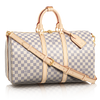 Louis Vuitton Keepall Blandouliere 45 Damier Duffle Bag