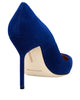 Manolo Blahnik BB Suede Point-Toe Pumps