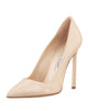 Manolo Blahnik BB Patent Leather Point-Toe Pumps