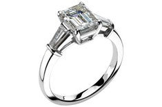 Bvlgari "GRIFFE" Solitaire Engagement Ring