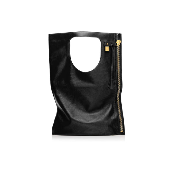 Tom Ford Alix Medium Black Leather Bag