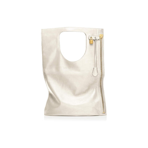 Tom Ford Alix Medium Ivory Leather Bag