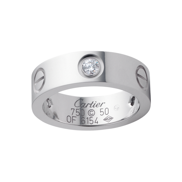 Cartier "Love" Band w/ Diamonds