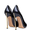 Casadei Patent Leather Pumps