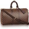 Louis Vuitton Keepall Blandouliere 45 Damier Duffle Bag