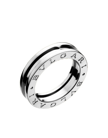 Bvlgari B.ZERO1 1-band ring in 18 kt white gold