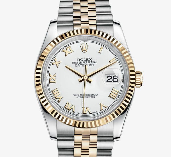 Rolex Datejust Two-Tone Yellow Gold