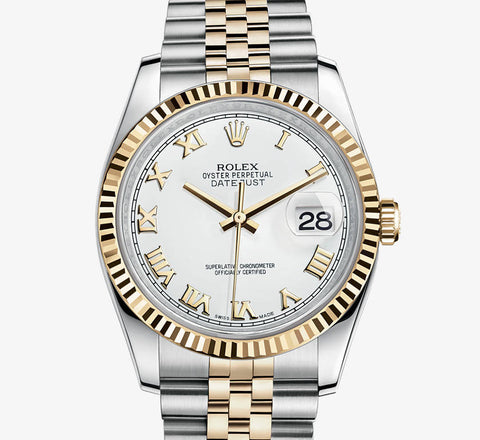 Rolex Datejust Two-Tone Yellow Gold