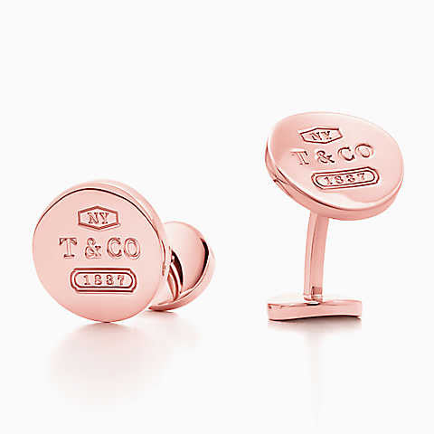 Tiffany 1837 Round Cuff Links