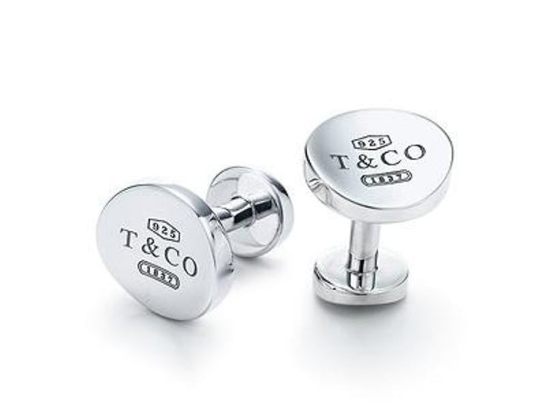 Tiffany 1837 Round Cuff Links